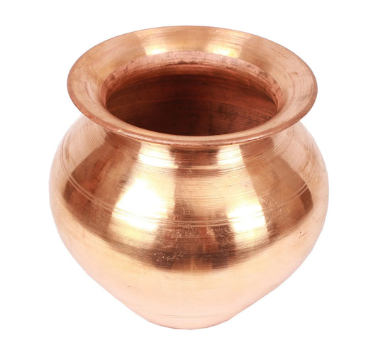 Copper Garbi Garbhi Gharvi Lota Kalash Hindu Pooja Religious Surya Puja