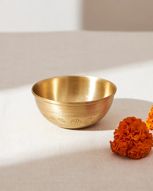 Brass Bowl Katori Wati 3"