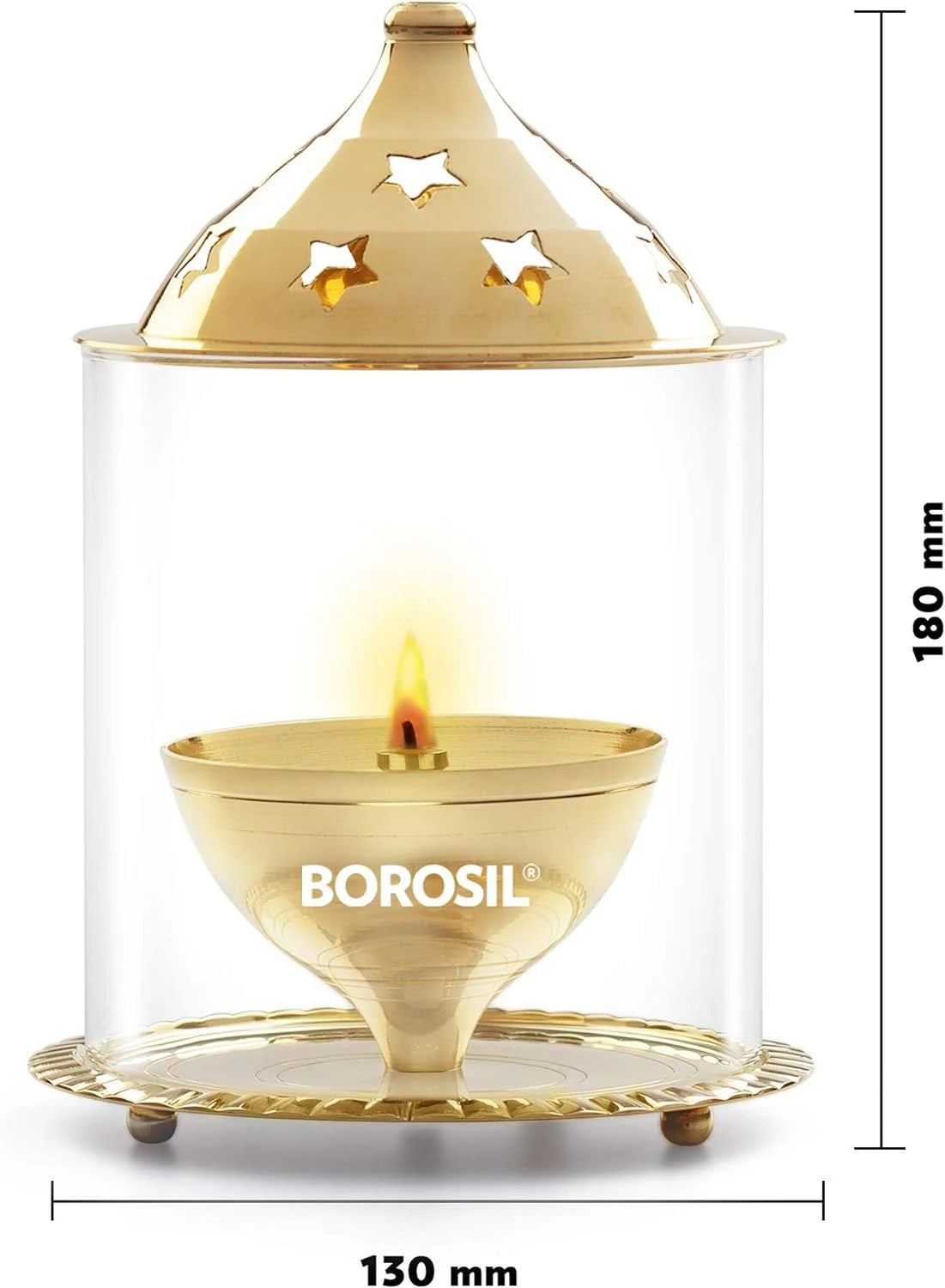 Borosil Akhand Diya - Jyot Wick Burning Burner